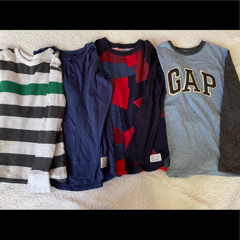 4️⃣ Gap Long Sleeve Shirts